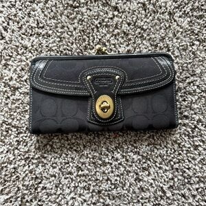 Coach legacy kisslock turnlock wallet 65th anniversary edition